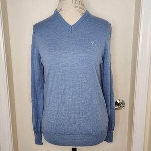 Men's designer knit sweater